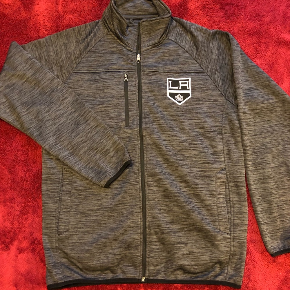 New LA Kings Men’s Zip-Up Sweater. Size L.